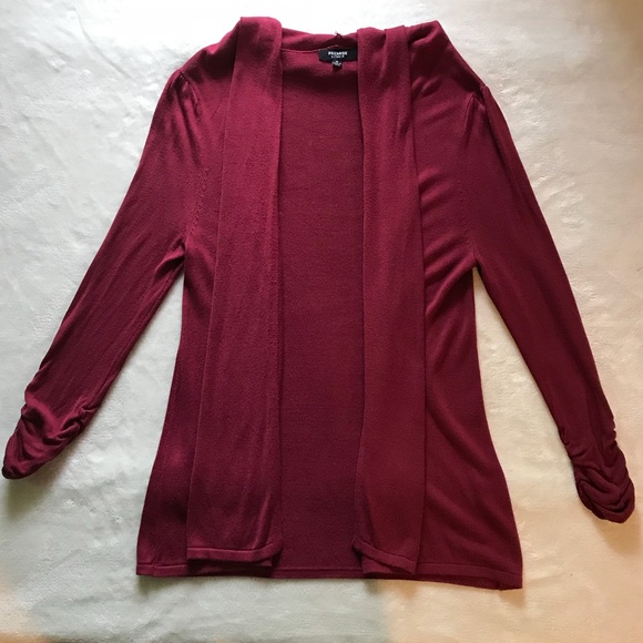 Premise Sweaters - Premise Studio Cardigan Burgundy